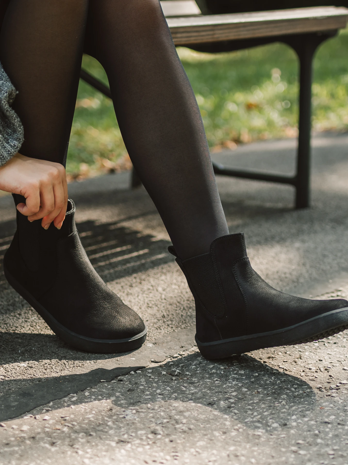 Босоногие ботинки Be Lenka Entice Neo - матовый чёрный, фото 2