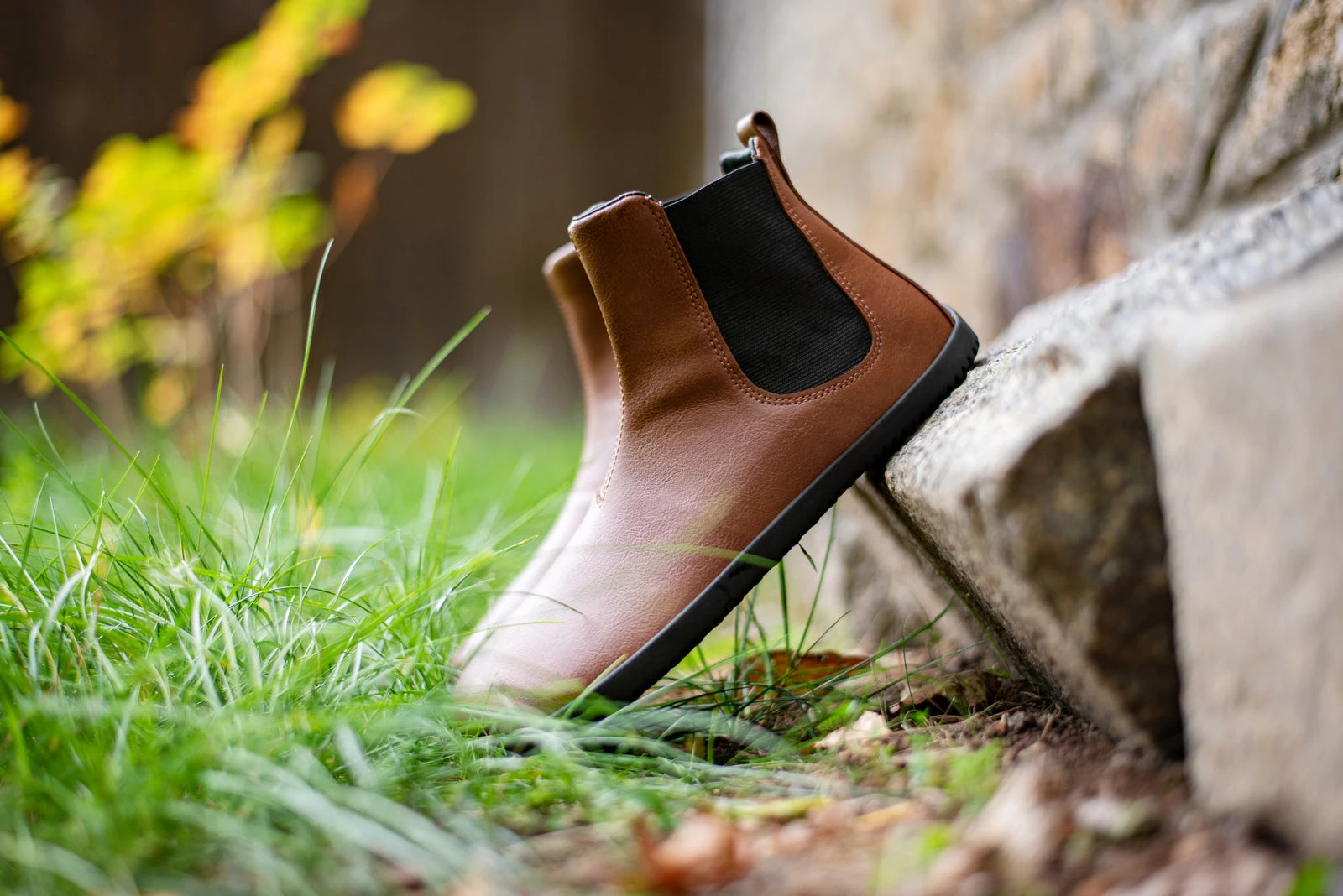 Ботинки Ahinsa Chelsea Barefoot — коричневый, фото 7