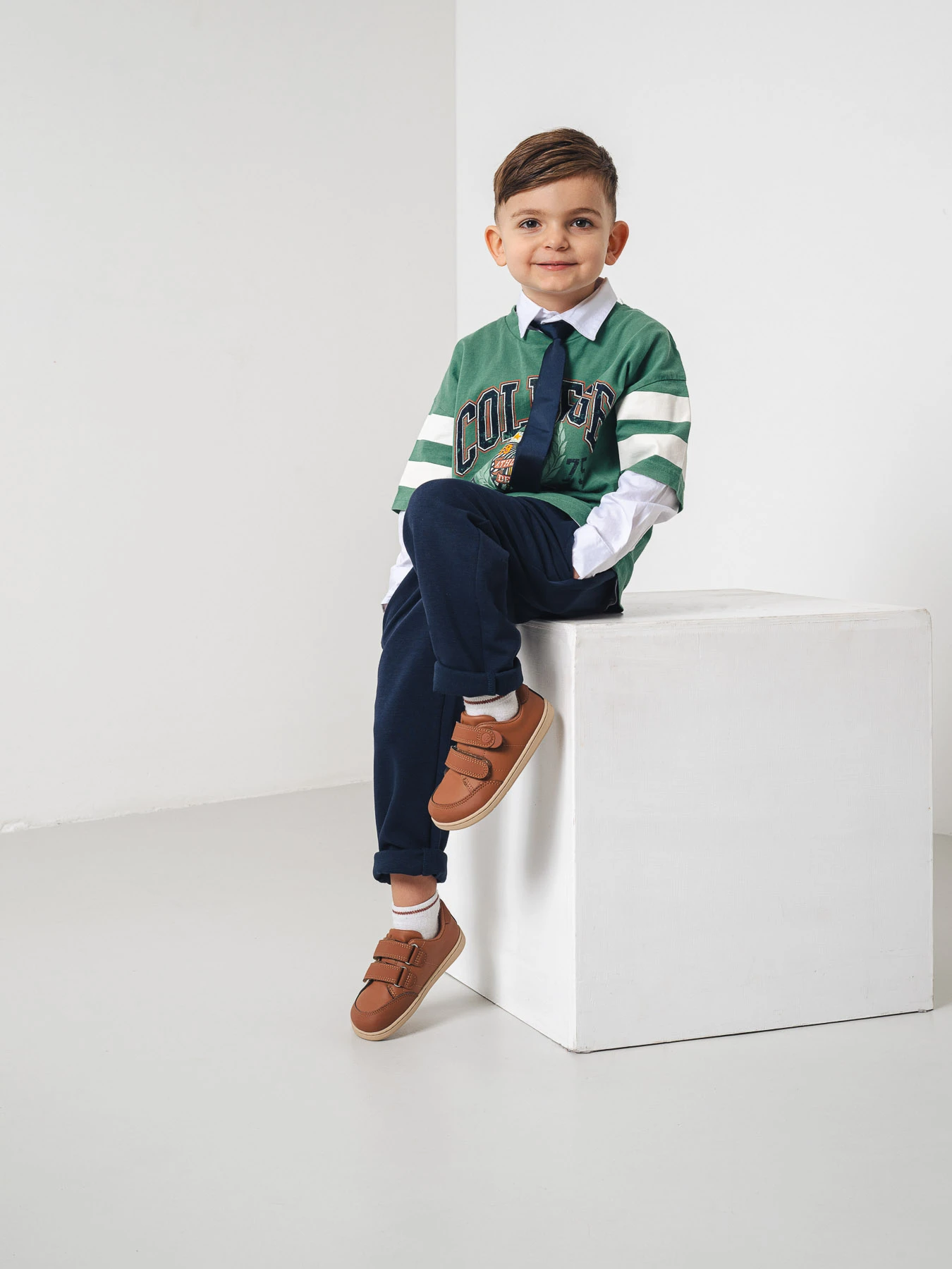 Детские босоногие кроссовки Be Lenka Energise Preschool - коричневый, фото 8