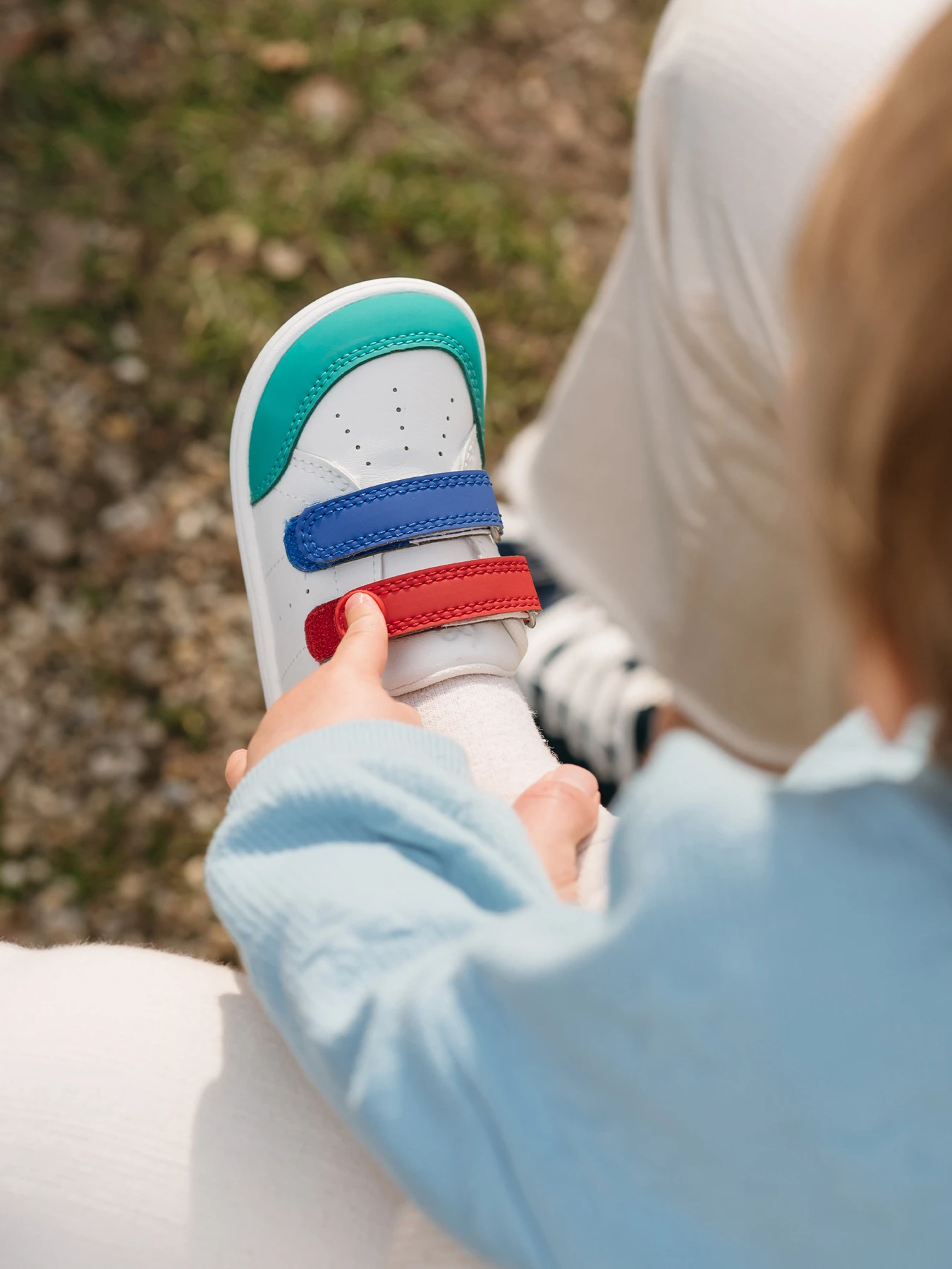 Детские босоногие кроссовки Be Lenka Energise Preschool - белый и разноцветный, фото 6