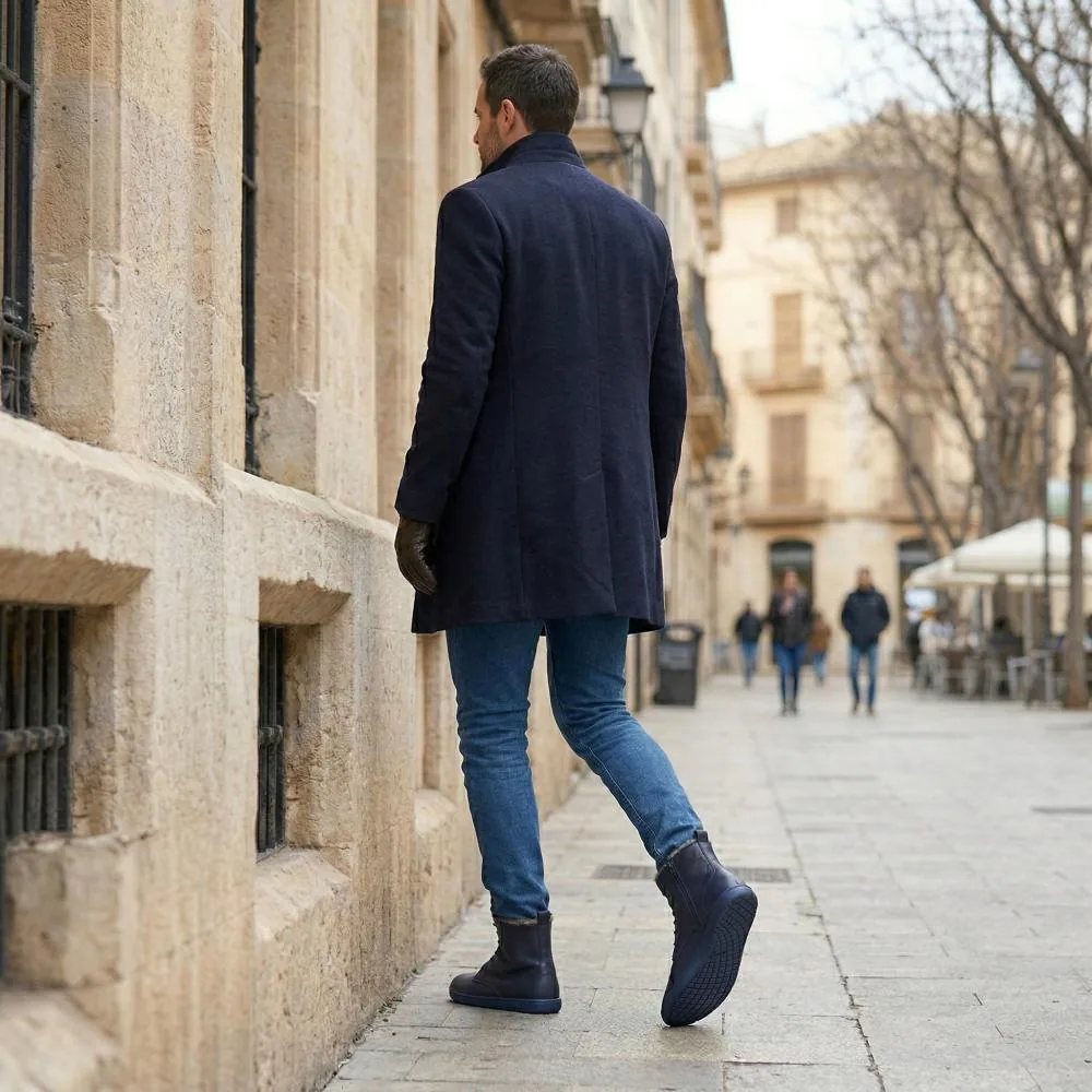 Мужские ботинки ZAQQ QUINTIC Winter Navy (тёмно-синий цвет), фото 6