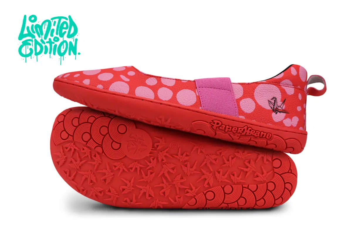 Босоногие туфли Paperkrane RED DOTTY