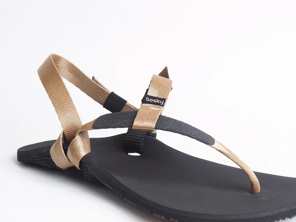 Босоногие сандалии Bosky Superlight Gold, фото 4