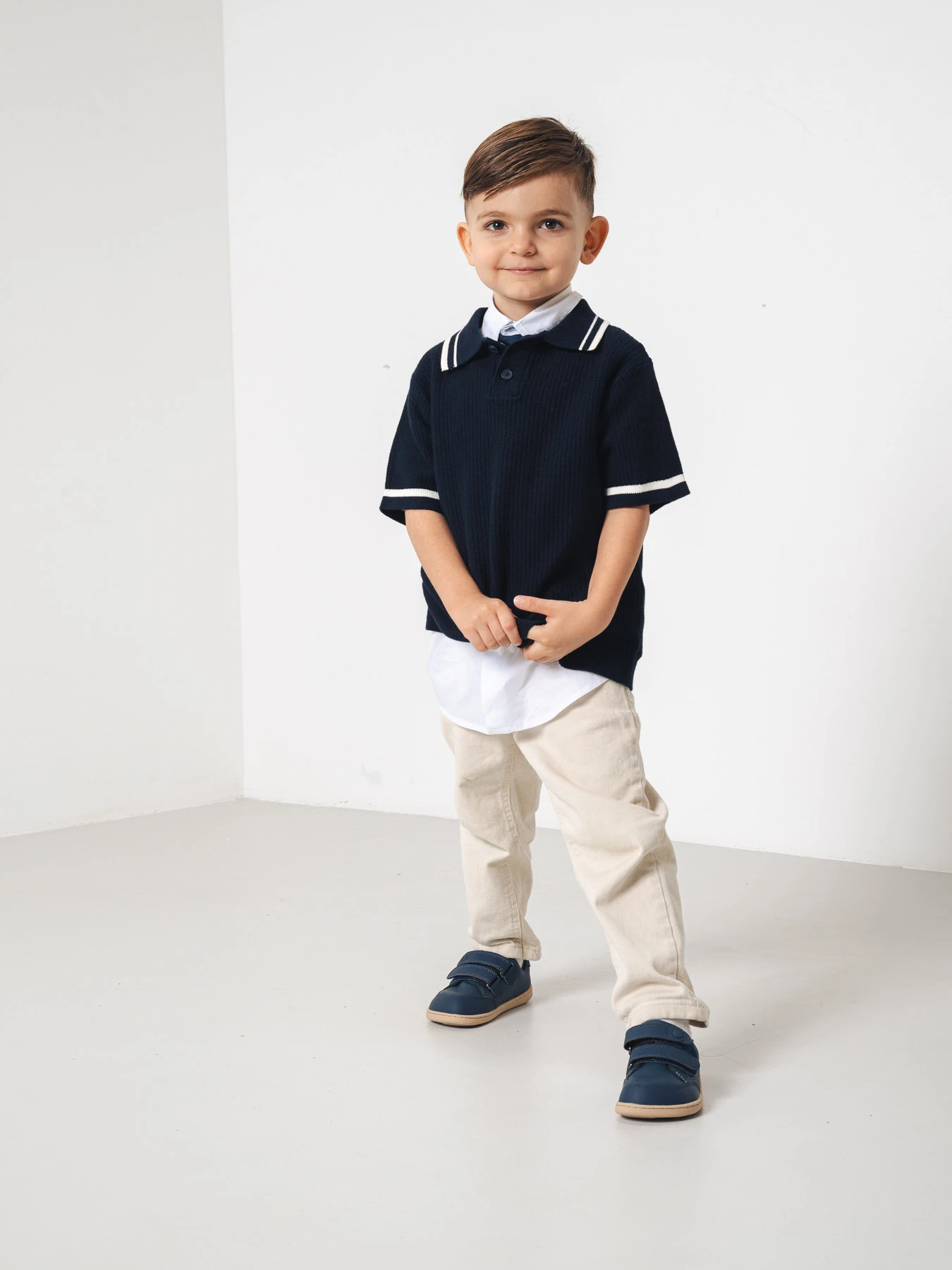 Детские босоногие кроссовки Be Lenka Energise Preschool - тёмно-синий, фото 4