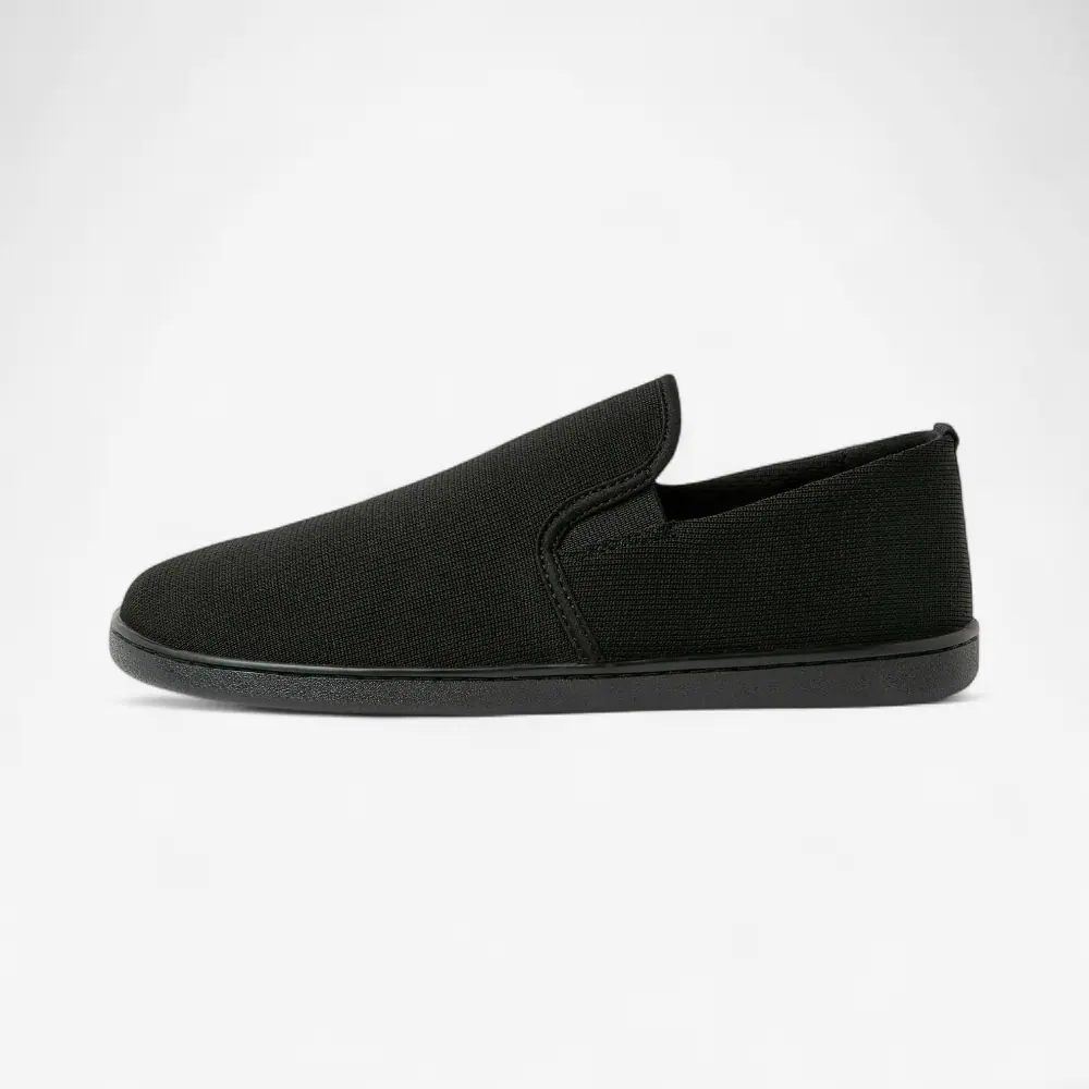 Босоногие слипоны Feelgrounds Droptop Knit — чёрный