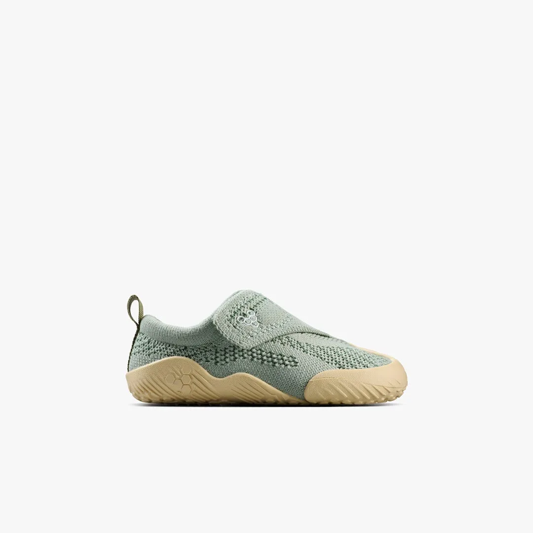 Кроссовки Vivobarefoot Motus Knit — для малышей, ледяной зелёный