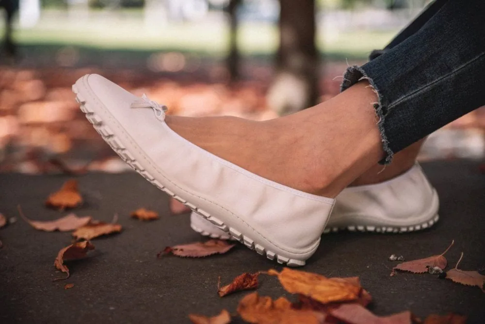 Женские балетки ZAQQ SUQAR White (белый цвет), фото 5