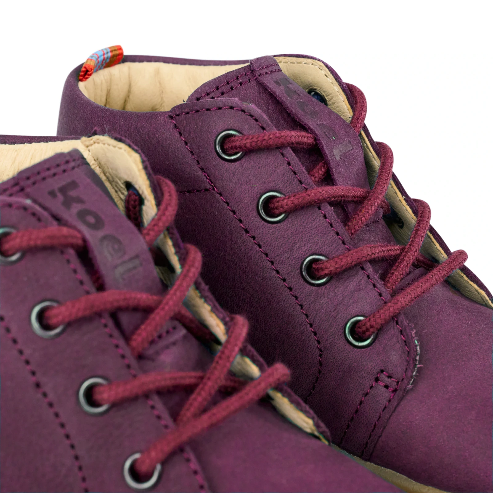 Повседневная обувь Koel BEN S Leather — бордовый, фото 4