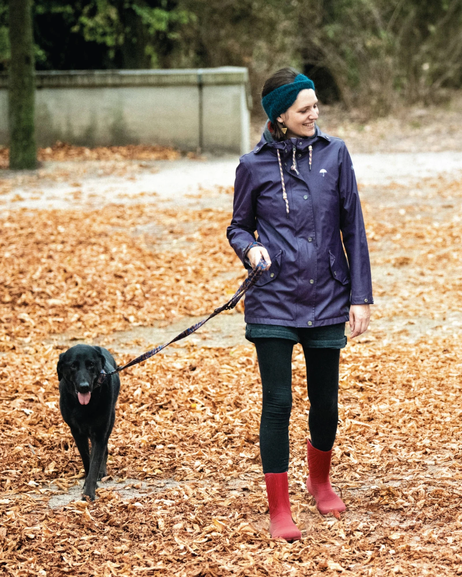 Босоногие резиновые сапоги Wildling Ranidae — вишнёвый, фото 2
