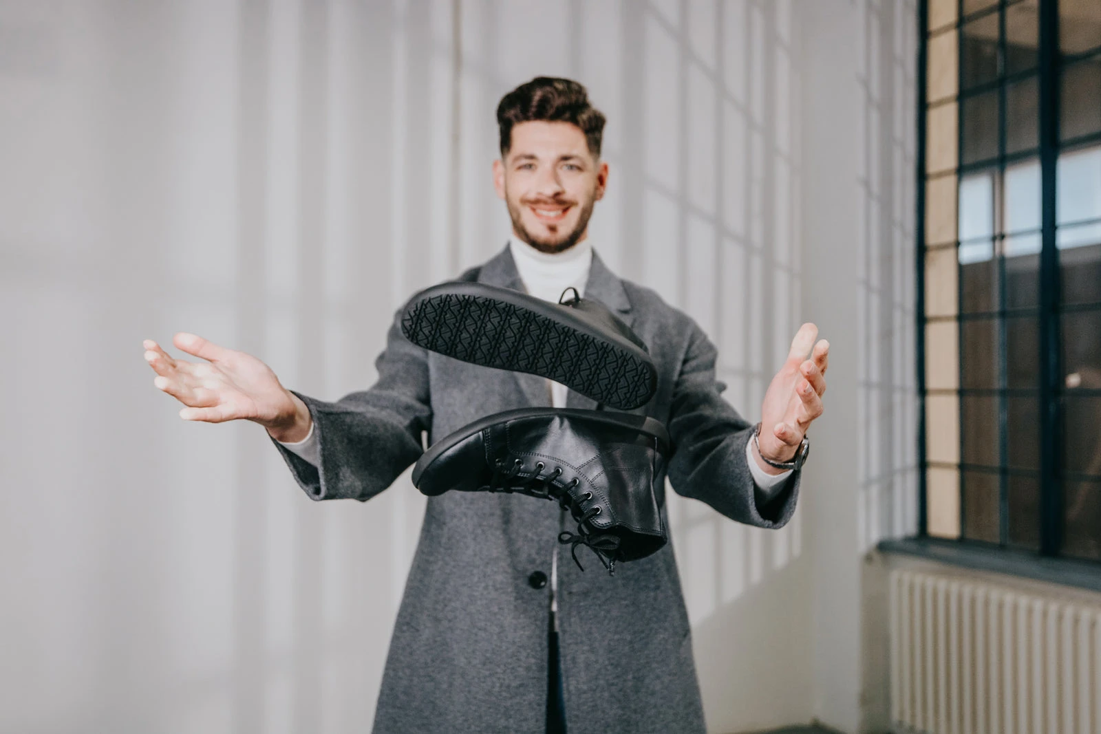 Кроссовки Ahinsa Tara Winter 2.0 Barefoot — чёрный, фото 24