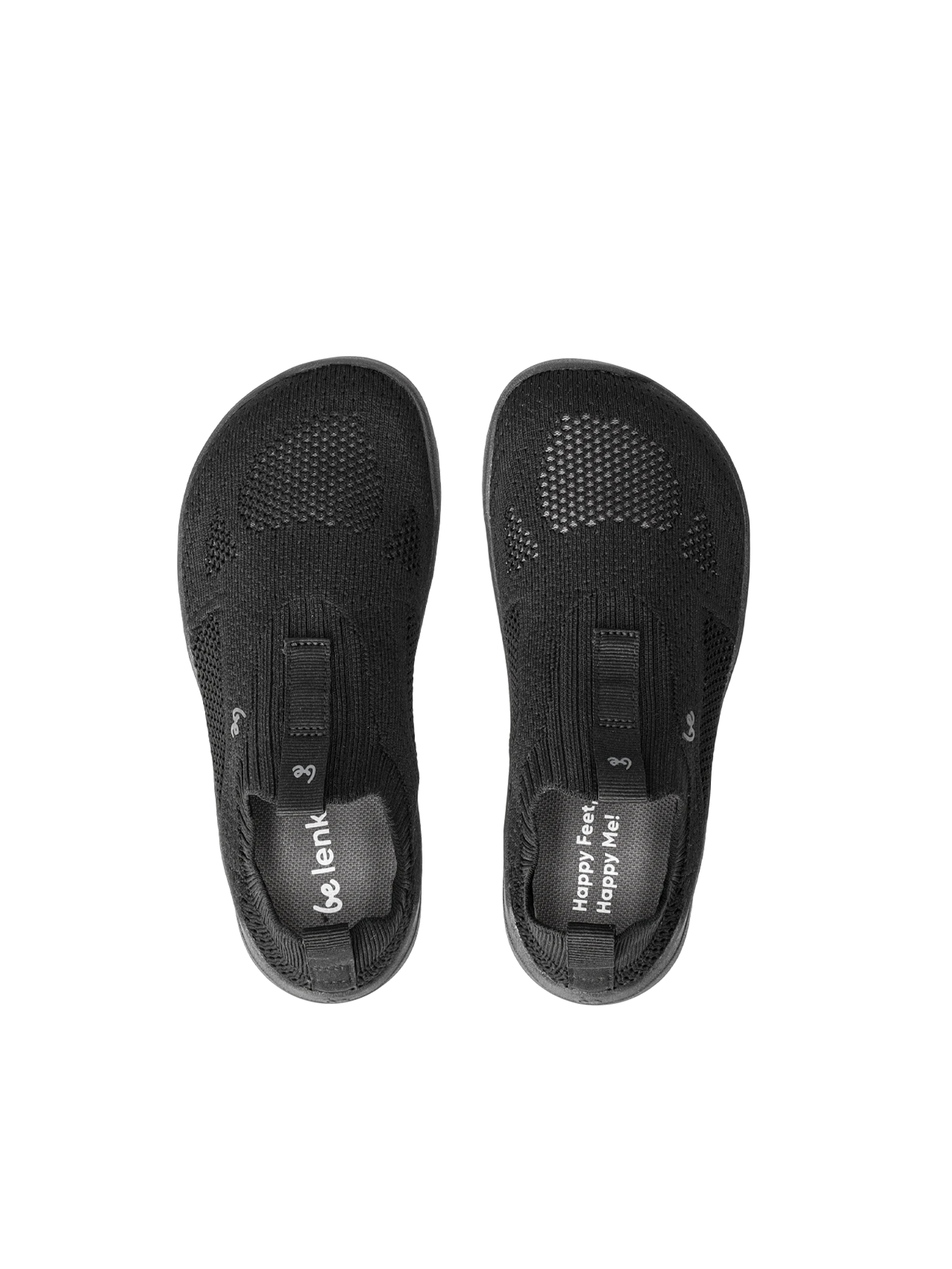 Детские босоногие слипоны Be Lenka Luppo - полностью чёрный, фото 5